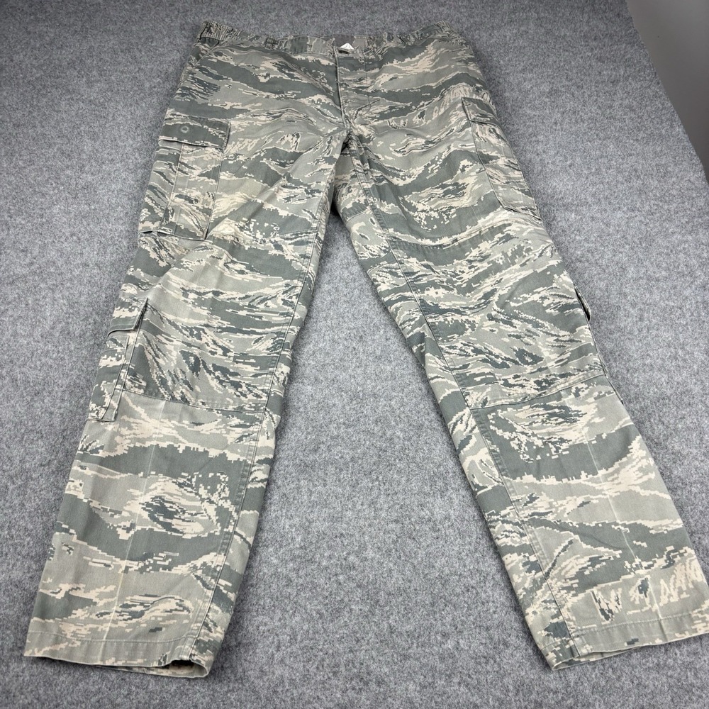 US Air Force Cargo Pants 40R Tactical Military Ripstop Digital Camo Fits 40x33